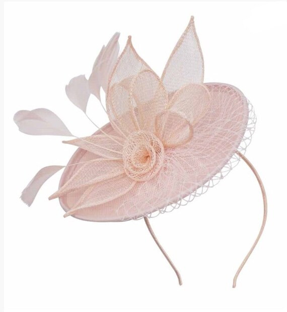 Blush Fascinator, baby pink Fascinator, light pink fascinator, Fascinator, Fascinators, Fascinato... | Etsy (US)