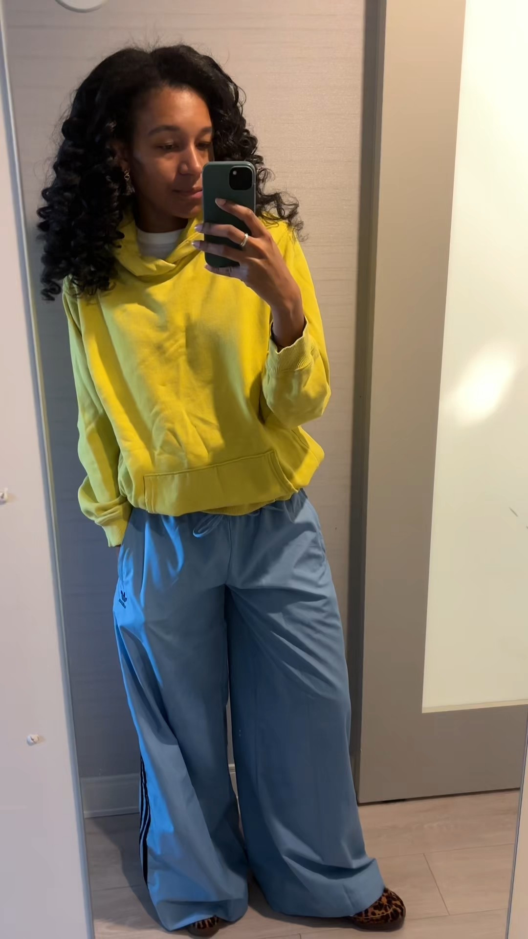 These adidas track pants are amazing! They're wide leg and come in great colors. Also, they are a tall girl friendly.  

 #LTKgrwm #LTKootd #LTKOver40