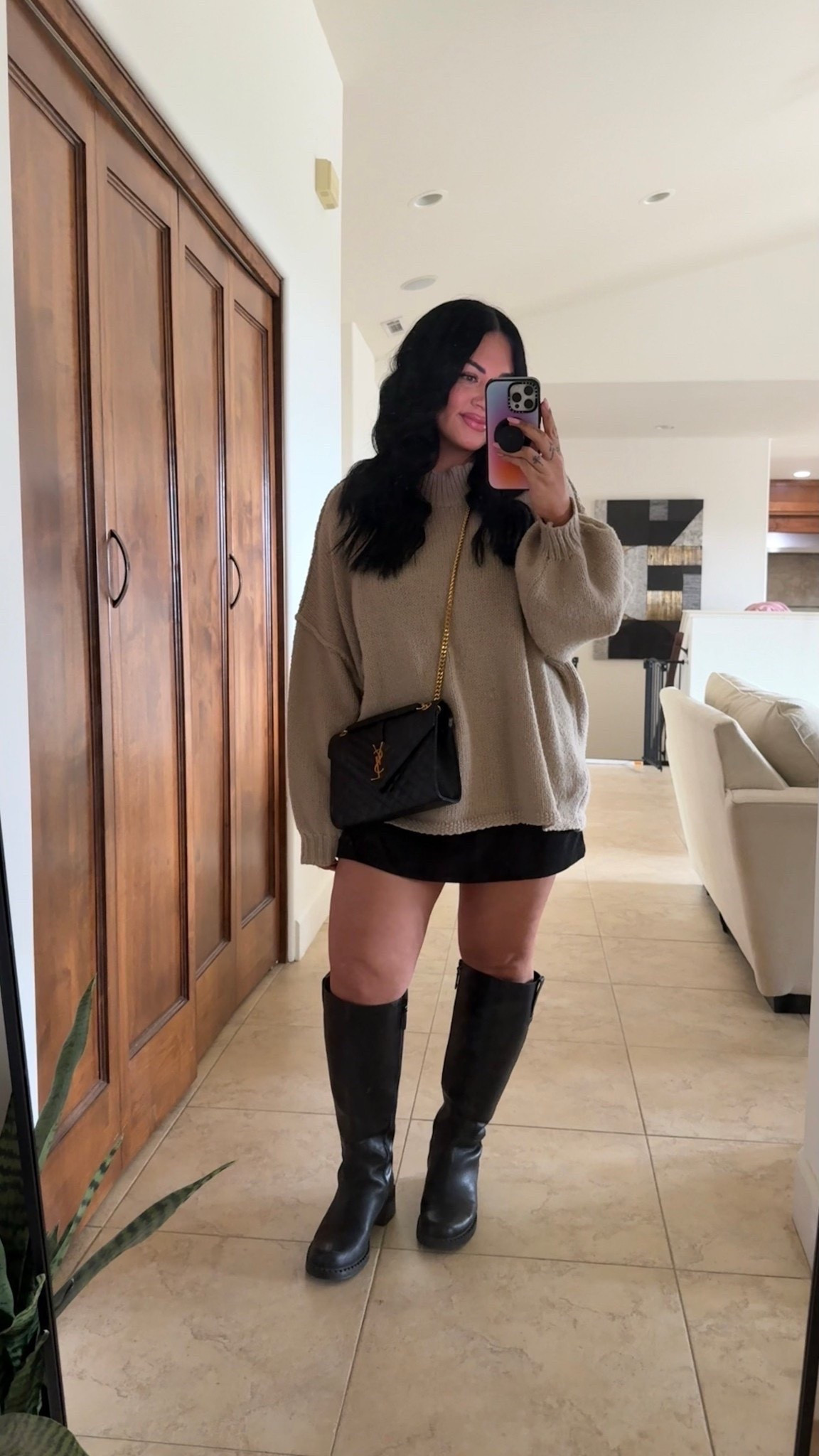 Such an easy outfit to put together!!

size xl skirt and xl sweater

Skirt outfit, mini black skirt outfit, sweater and skirt outfit, black boots outfit, midsize, Tori block 

#LTKootd #LTKgrwm #LTKMidsize