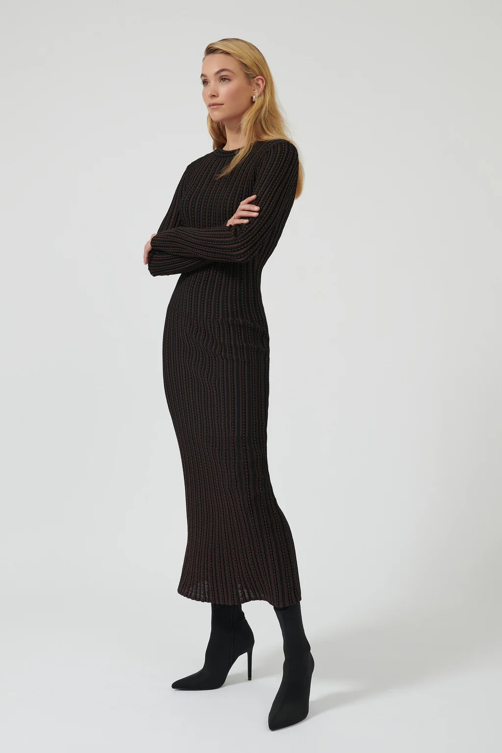 LENKA DRESS - CHOCOLATE | Onte