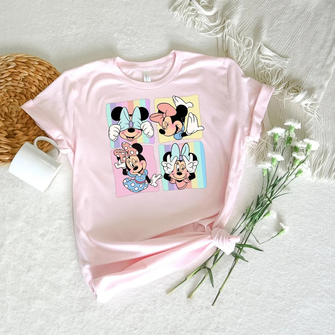 Minnie Mouse T-shirt, Retro Disney Shirt, Birthday Shirt, Valentines Day Shirt, Love Shirt, Disne... | Etsy (US)