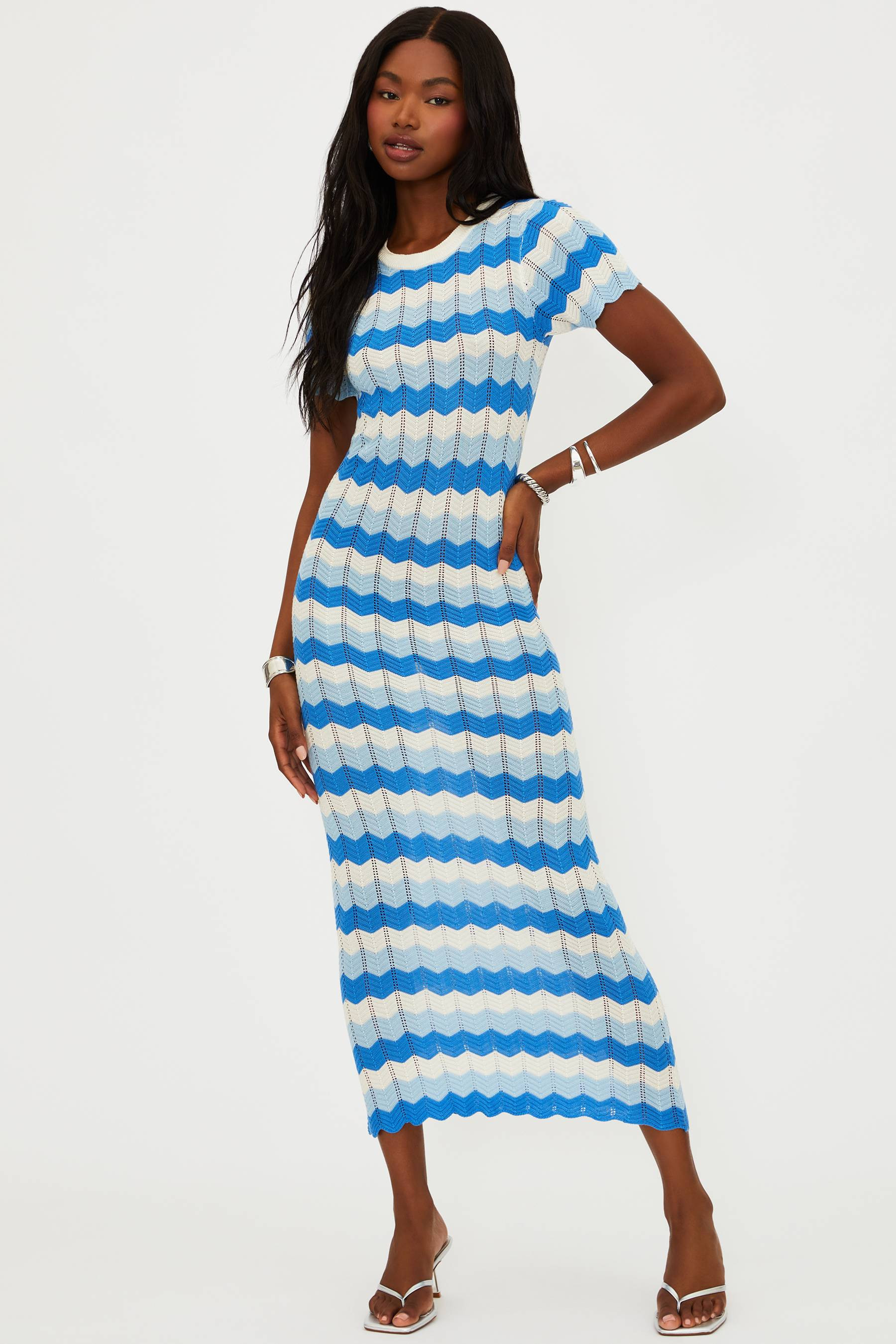 Emory Dress Coastal Waves | Maxi Dress Cover up | Beach Riot | Beach Riot