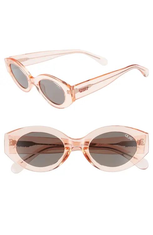 Quay Australia See Me Smile 50mm Cat Eye Sunglasses | Nordstrom