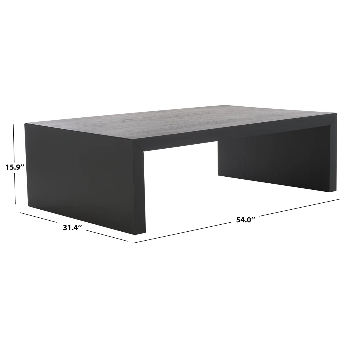 Tawney Rectangle Wood Coffee Table | Perigold