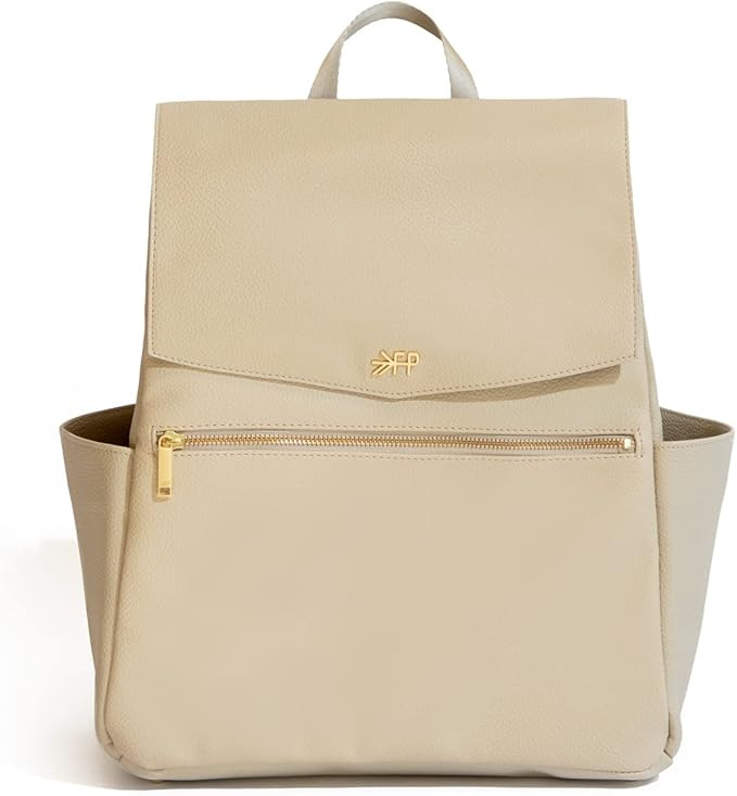 Freshly Picked Classic Leather Diaper Bag Convertible Backpack Tote for Women, Multifunction Mate... | Amazon (US)