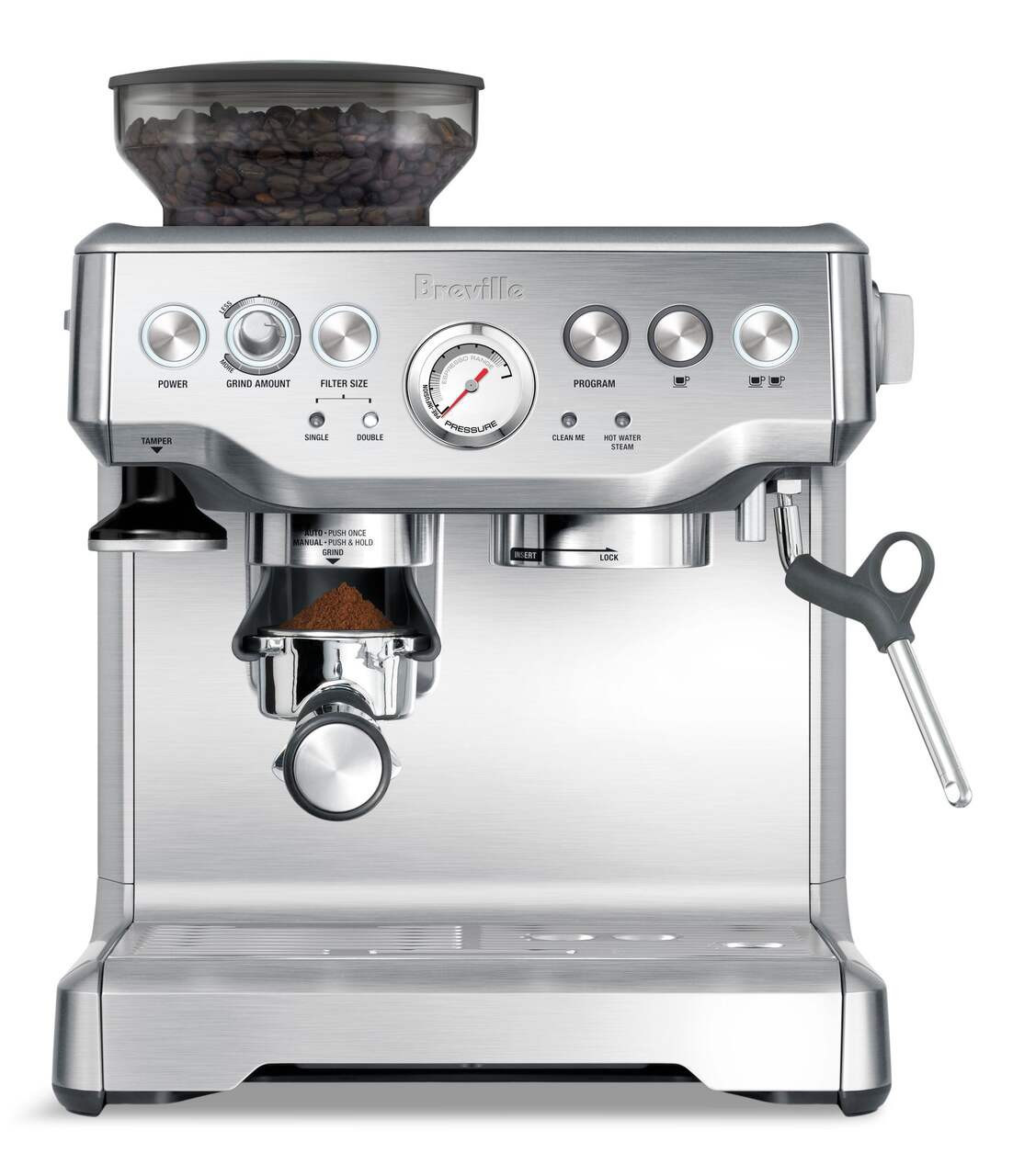 Breville Barista Express™ Semi-Automatic Espresso Machine with Integrated Conical Burr Grinder,... | Canadian Tire