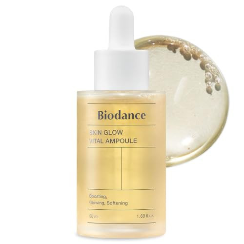 Biodance Skin Glow Vital Ampoule, Total Care Serum, Brightening, Anti-Aging, Probiotic Complex Ampoule | 1.69 fl. oz x 1 ea | Amazon (US)