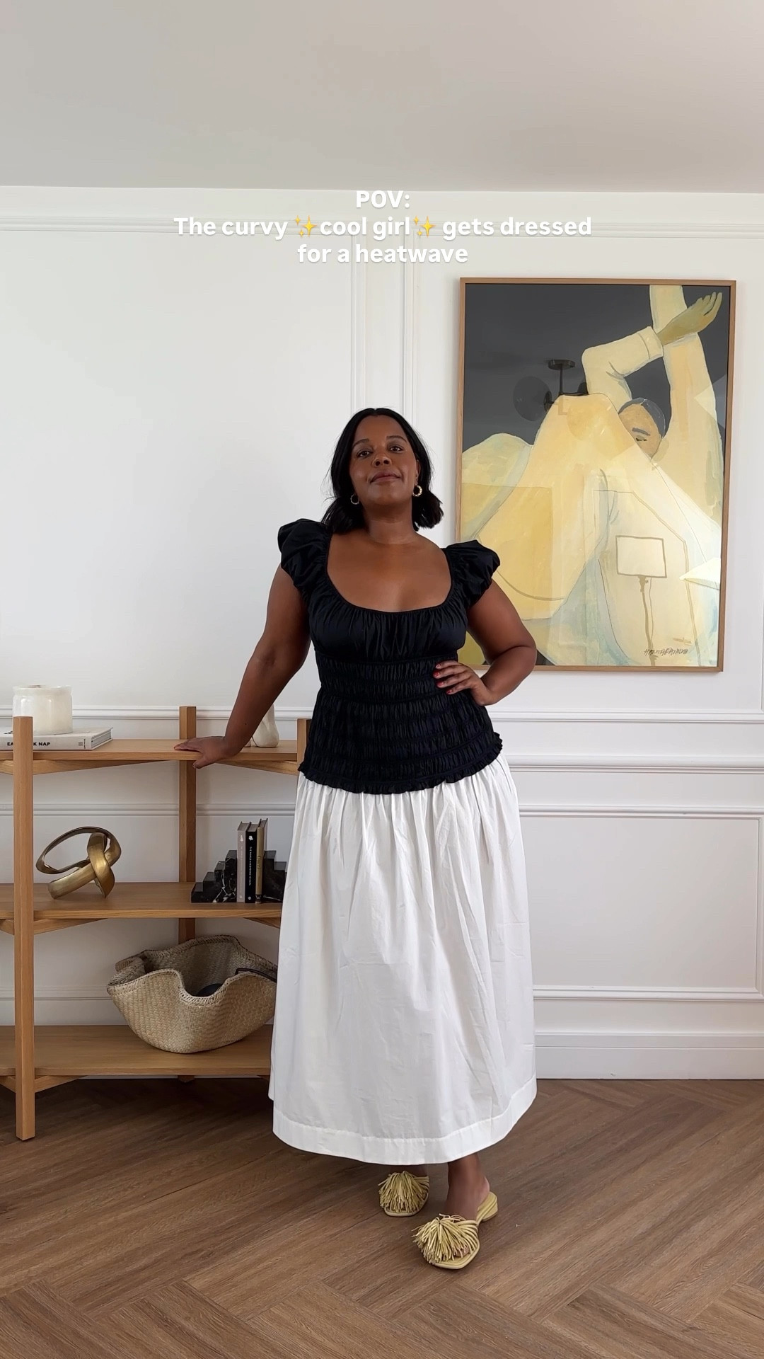 Heatwave outfit formula for curves 🍋🖤

#LTKeurope #LTKmidsize #LTKcurves