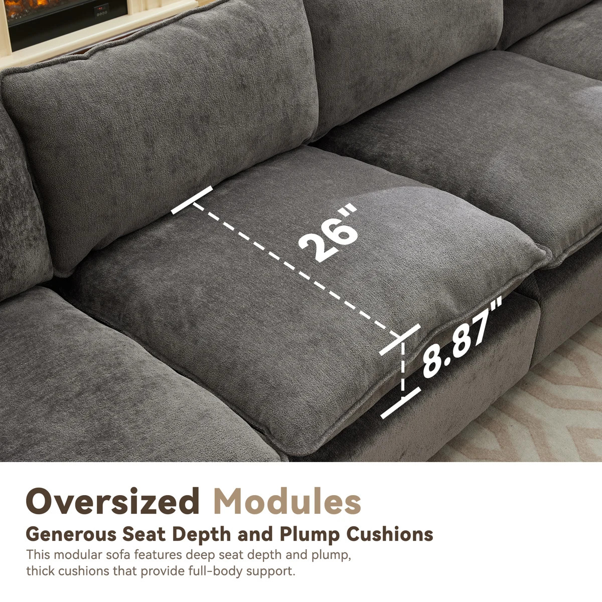 31.5" Heffernan Accent Chair Modular Sectional Sofa | Wayfair North America