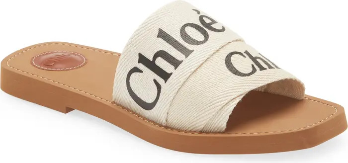 Woody Logo Slide Sandal (Women) | Nordstrom