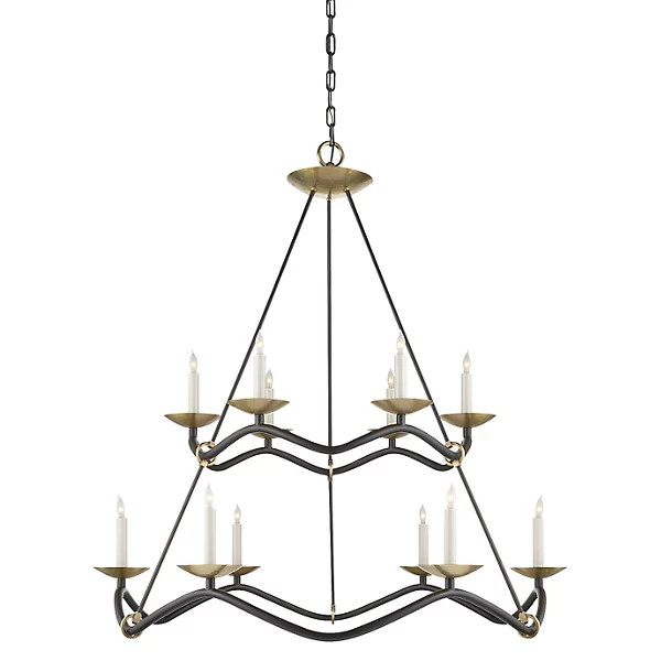 Choros Two-Tier Chandelier | Lumens
