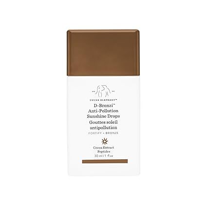 Drunk Elephant D-Bronzi Anti-Pollution Sunshine Serum Drops. Replenishing Face and Body Bronzing ... | Amazon (US)