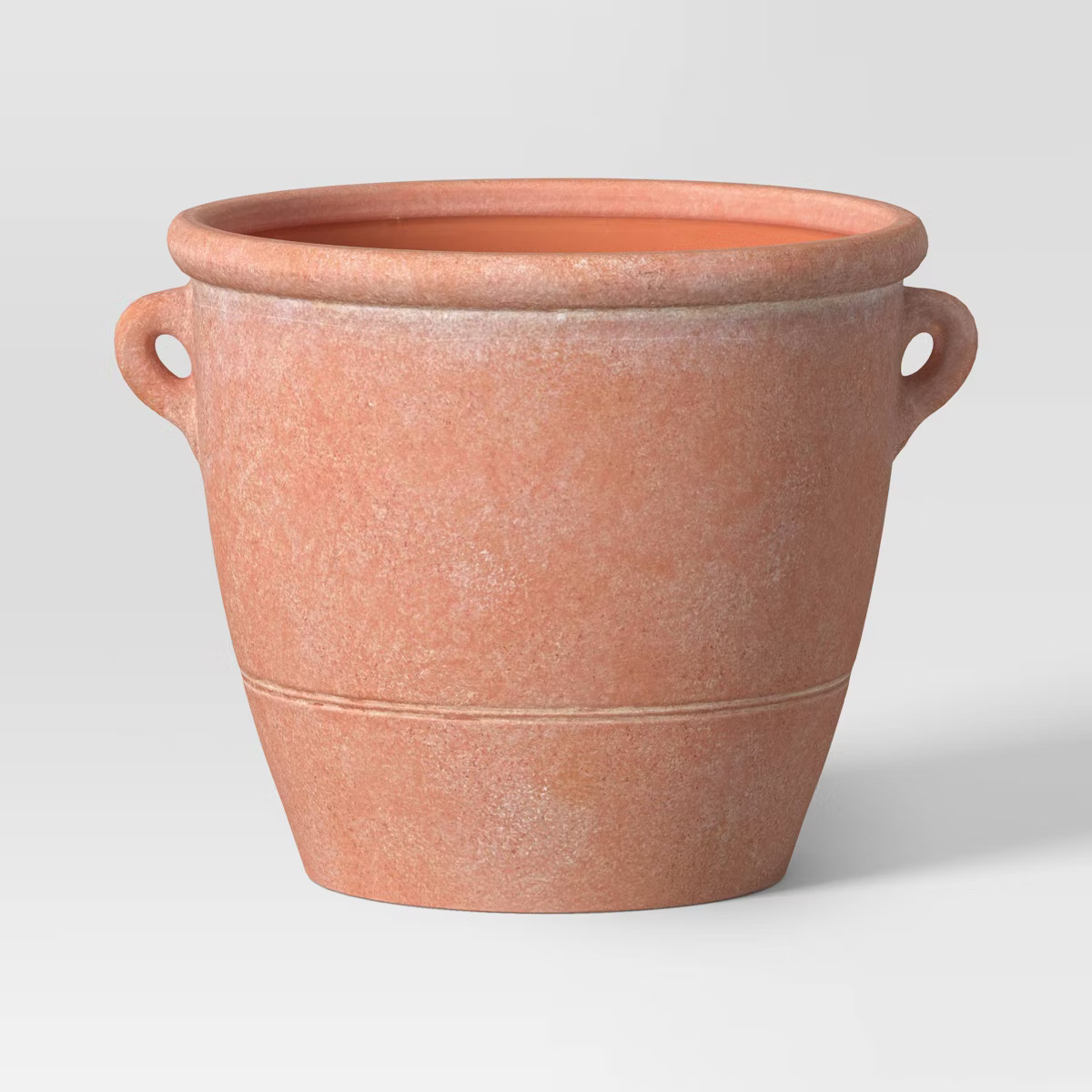 Antique Ceramic Indoor Outdoor Planter Pot Terracotta Orange - Threshold™ designed with Studio ... | Target