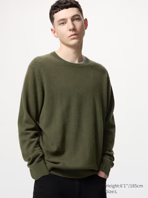 100% CASHMERE CREW NECK SWEATER | UNIQLO AU | Uniqlo Australia