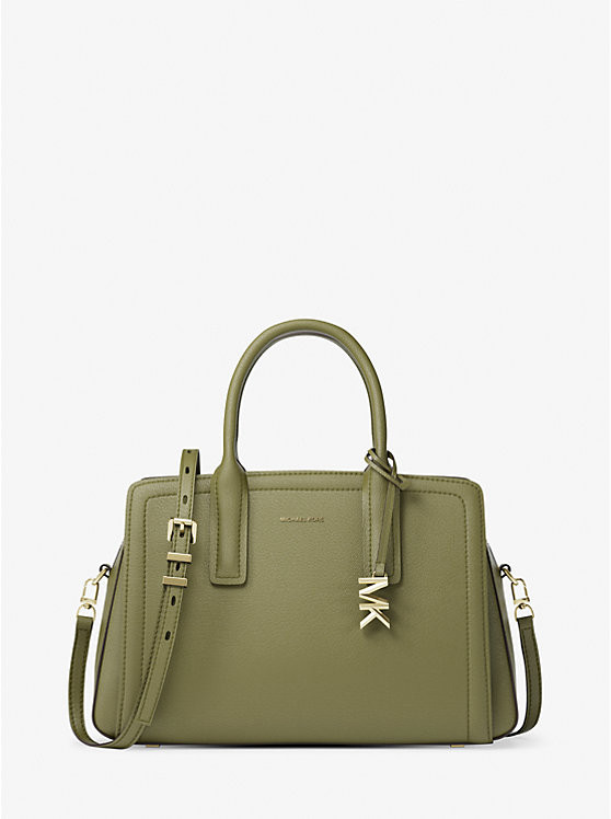 Laila Medium Leather Satchel | Michael Kors (UK)