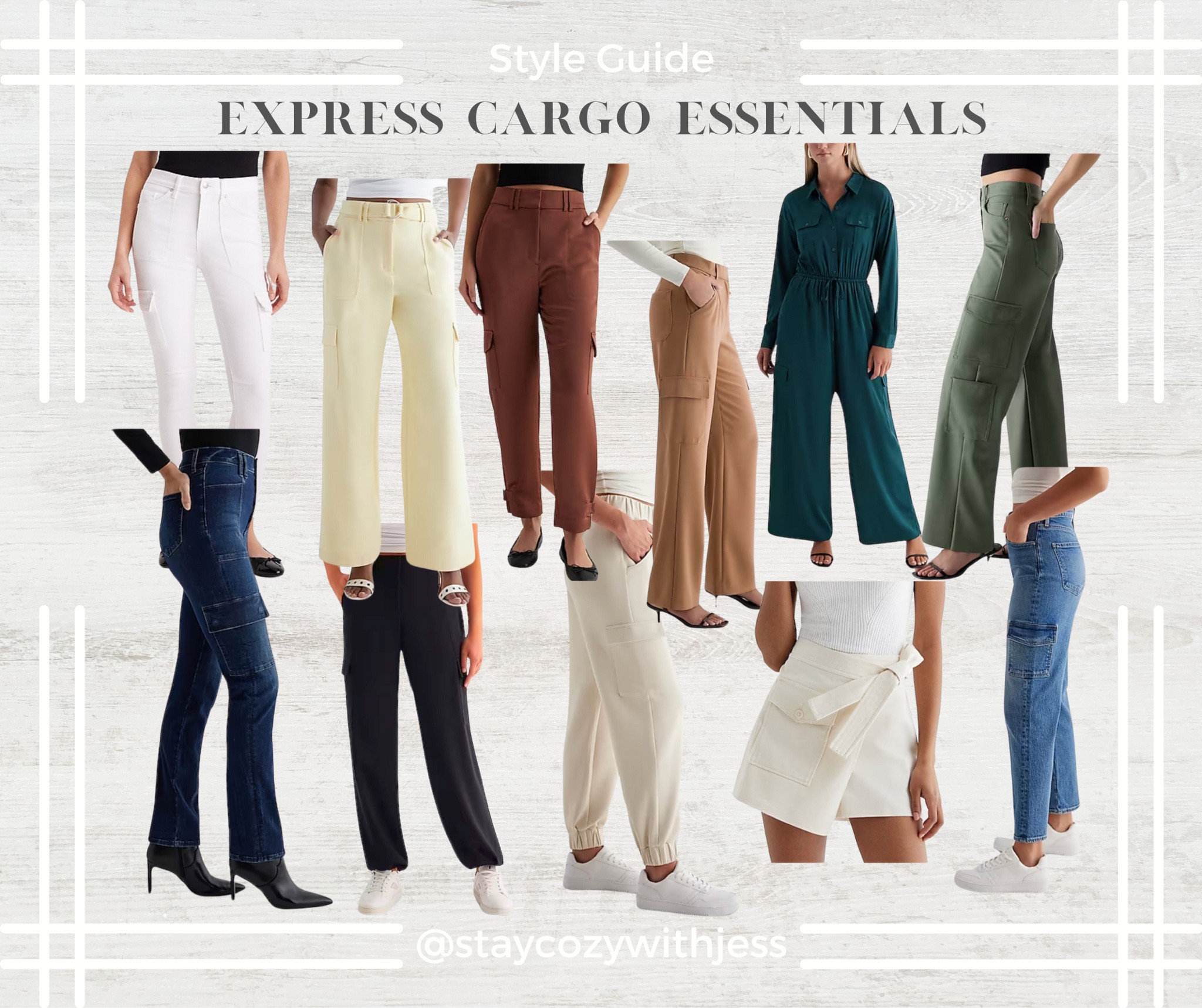 Cargo’s are only getting more popular & I am SO here for it 👏🏼 Shop the links below and follow me @staycozywithjess for daily  sales and style finds 💋

Stay cozy ❤️,
- Jess 💋

Midsize fashion, summer style, cargo pants, cargo skirt, cargo outfit, cargo jeans, express sale, how to style, what to wear, fashion trending, cargo joggers, cargo sweatpants, fashion spring, spring fashion 2024, casual style, summer casual 

#LTKworkwear #LTKstyletip #LTKfindsunder100