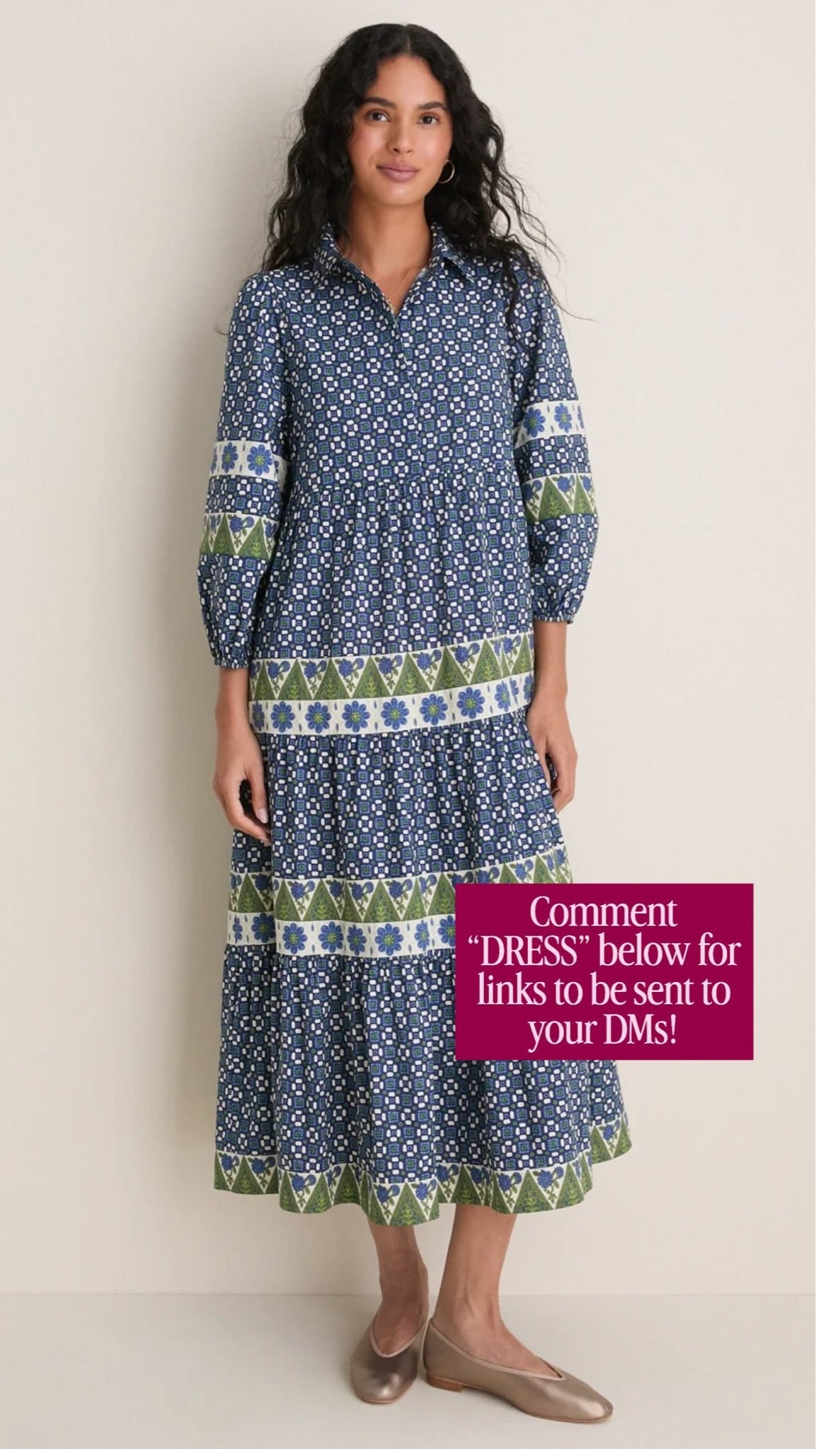 LOVE LOVE LOVE the pattern and colors in this dress!

#LTKmomlife #LTKgrwm #LTKootd