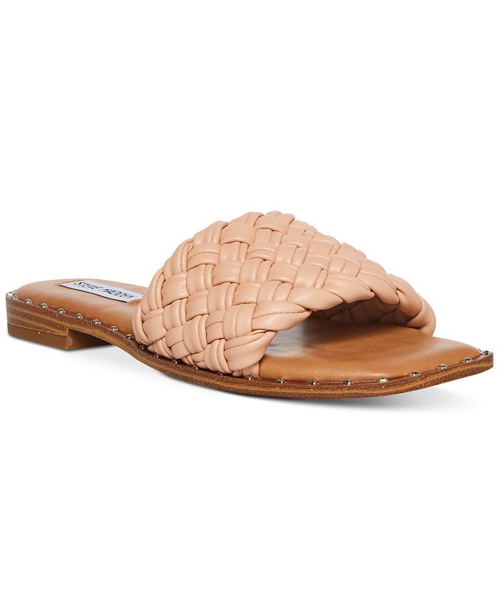 Steve Madden Women's Santina Woven Slide Sandals & Reviews - Sandals - Shoes - Macy's | Macys (US)