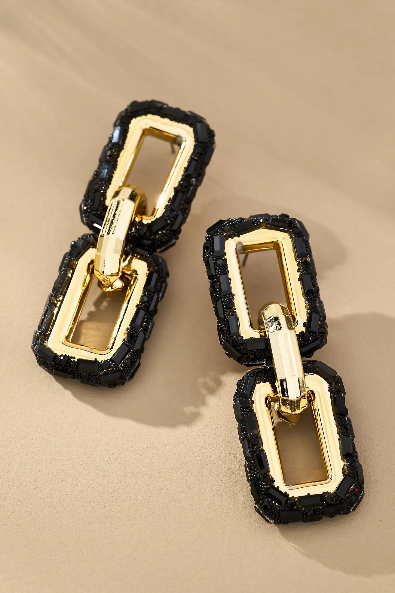 Violet & Brooks Rectangle Drop Earrings | Anthropologie (US)