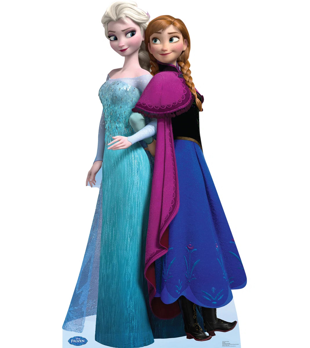 Advanced Graphics Elsa and Anna - Disney's Frozen Cardboard Standup & Reviews | Wayfair | Wayfair North America