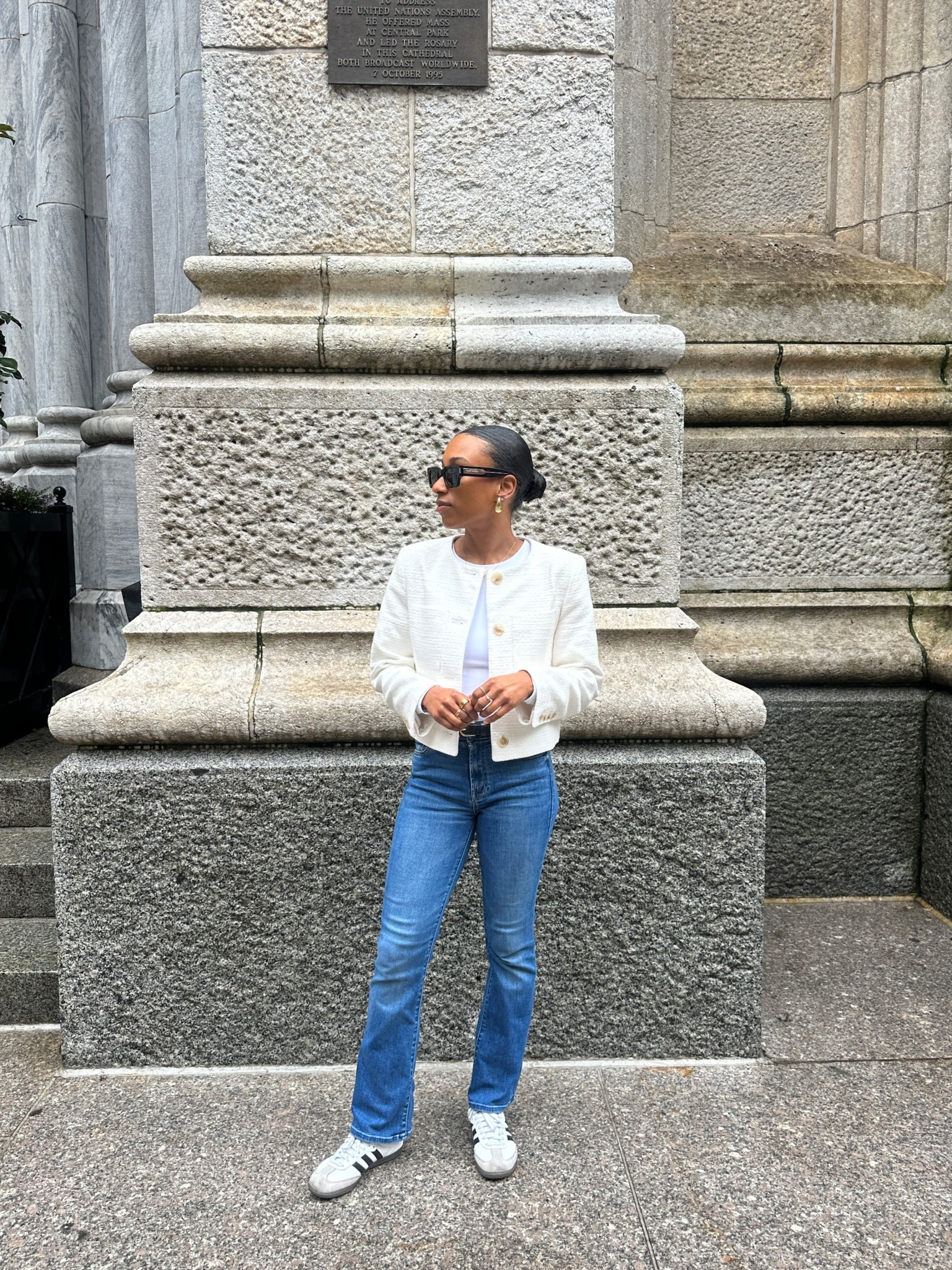 Minimal outfit for a cloudy and rainy spring day✨

#LTKStyleTip #LTKWorkwear #LTKPetite