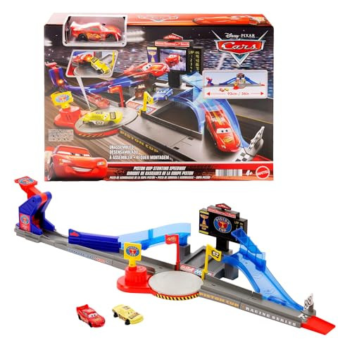 ​Mattel Disney and Pixar Cars Piston Cup Stunting Speedway Set ​​ | Amazon (US)
