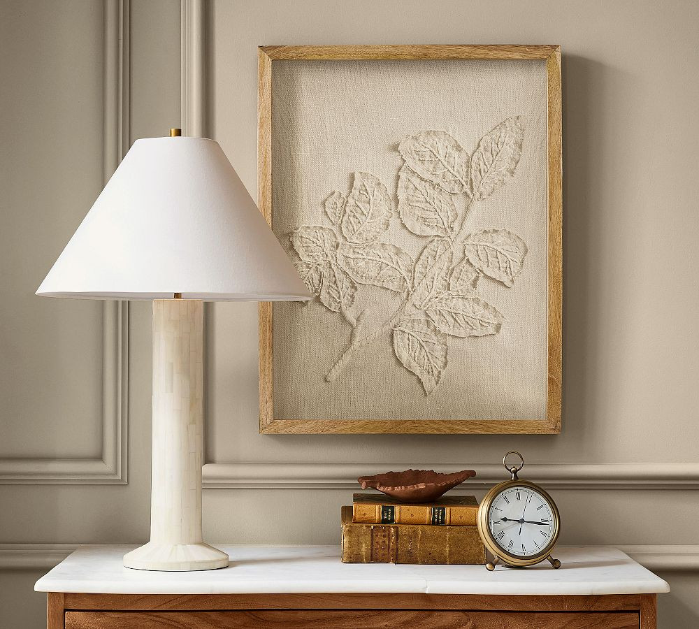 Ivory Floral Wall Art | Pottery Barn (US)