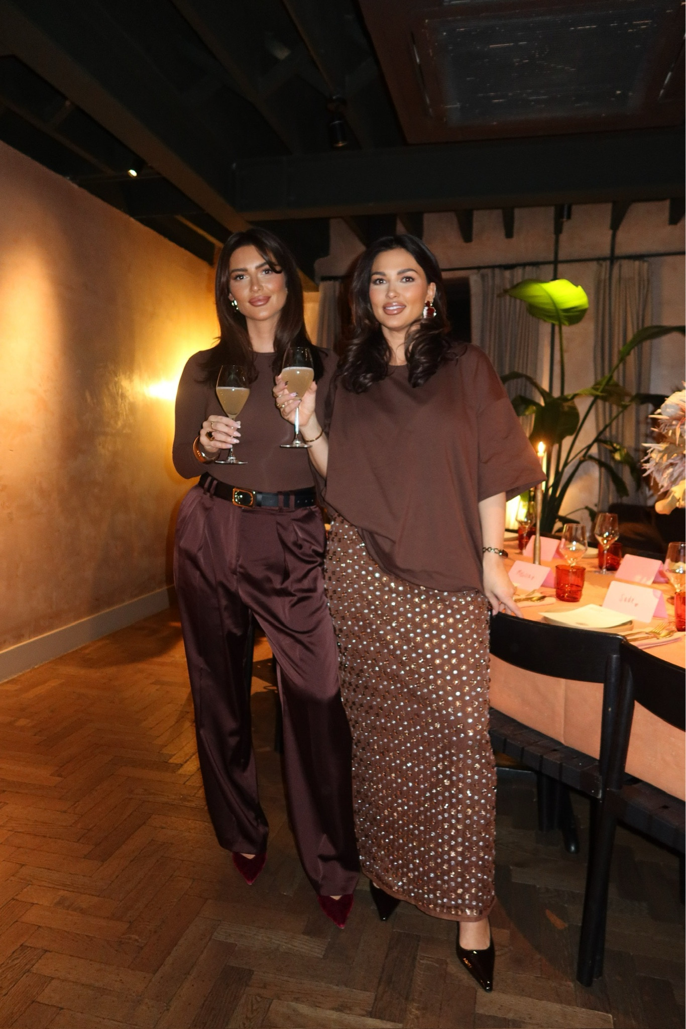 We both got the brown memo 🤎🤎