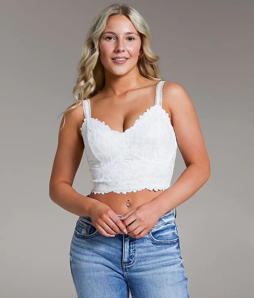 Floral Lace Bralette | Buckle