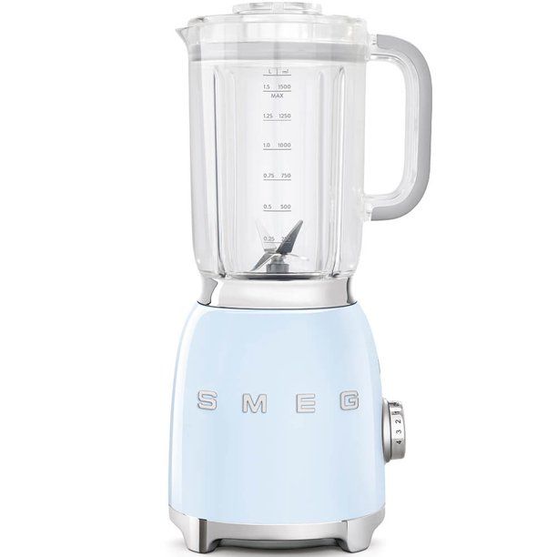 Smeg BLF01PBUS 600 Watt Blender - Pastel Blue | Walmart (US)