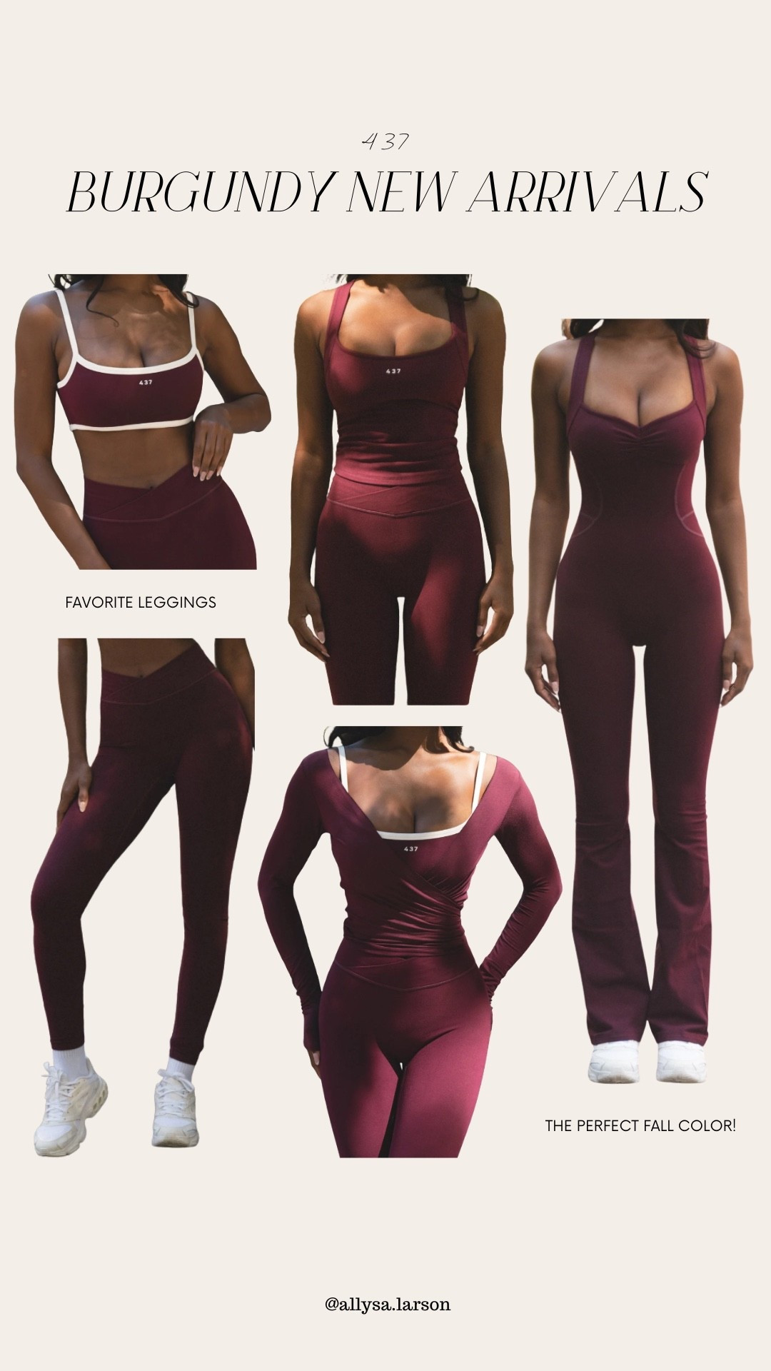 Sharing some of my favorite new arrivals from 437s black cherry drop

#LTKActive #LTKStyleTip #LTKSeasonal