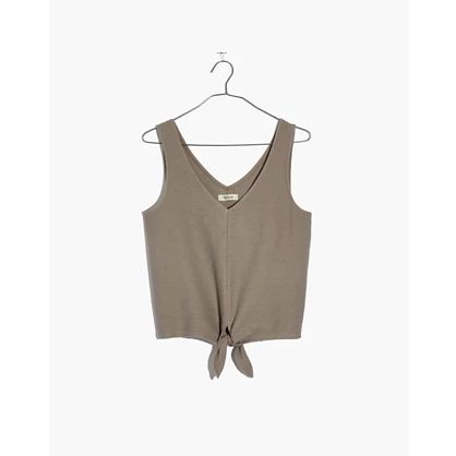 Texture & Thread Tie-Front Tank Top | Madewell