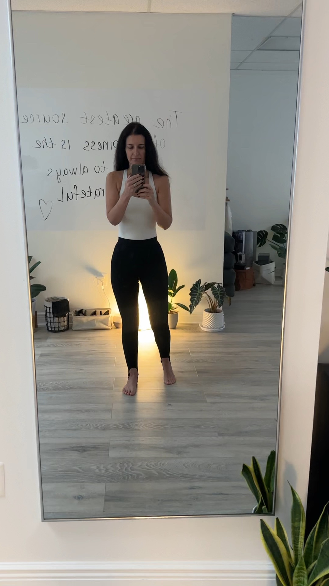 Love this combo!! Perfect body with stirrup legging for my Pilates work out! 

#LTKfitness #LTKMostLoved #LTKstyletip
