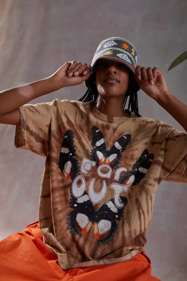 Far Out Tie Dye T-Shirt Dress | Urban Outfitters (US and RoW)