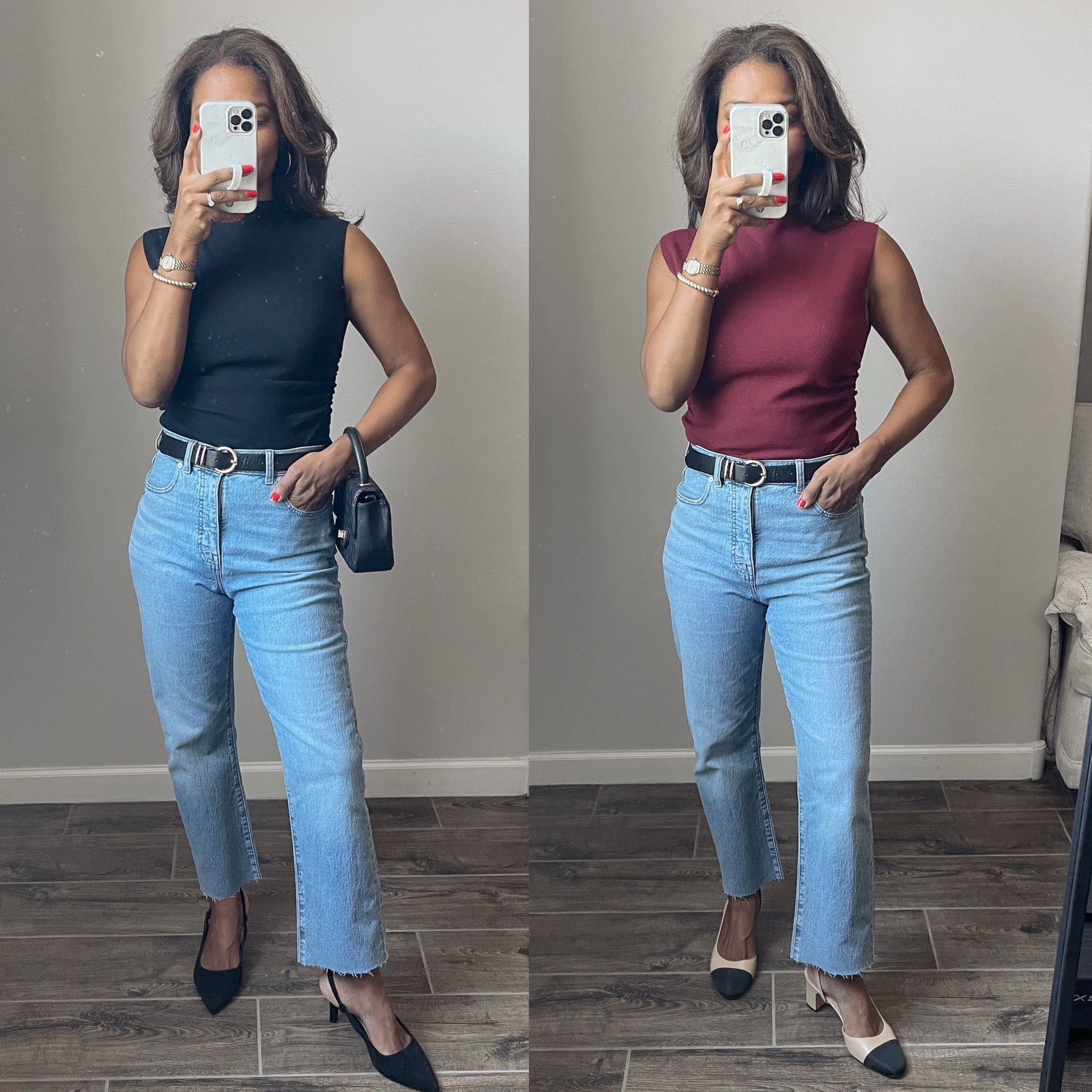 NSALE TRY ON! Linking similar tops if they’re out of stock but I’m wearing a small in both. My jeans are still in stock. I’m wearing a size 26  

#LTKSeasonal #LTKxNSale #LTKFindsUnder50