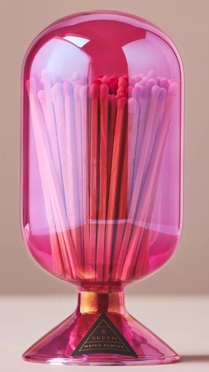 On sale!! Skeem Iridescent Glass Match Cloche. 

#LTKSaleAlert #LTKHome #LTKFindsUnder50