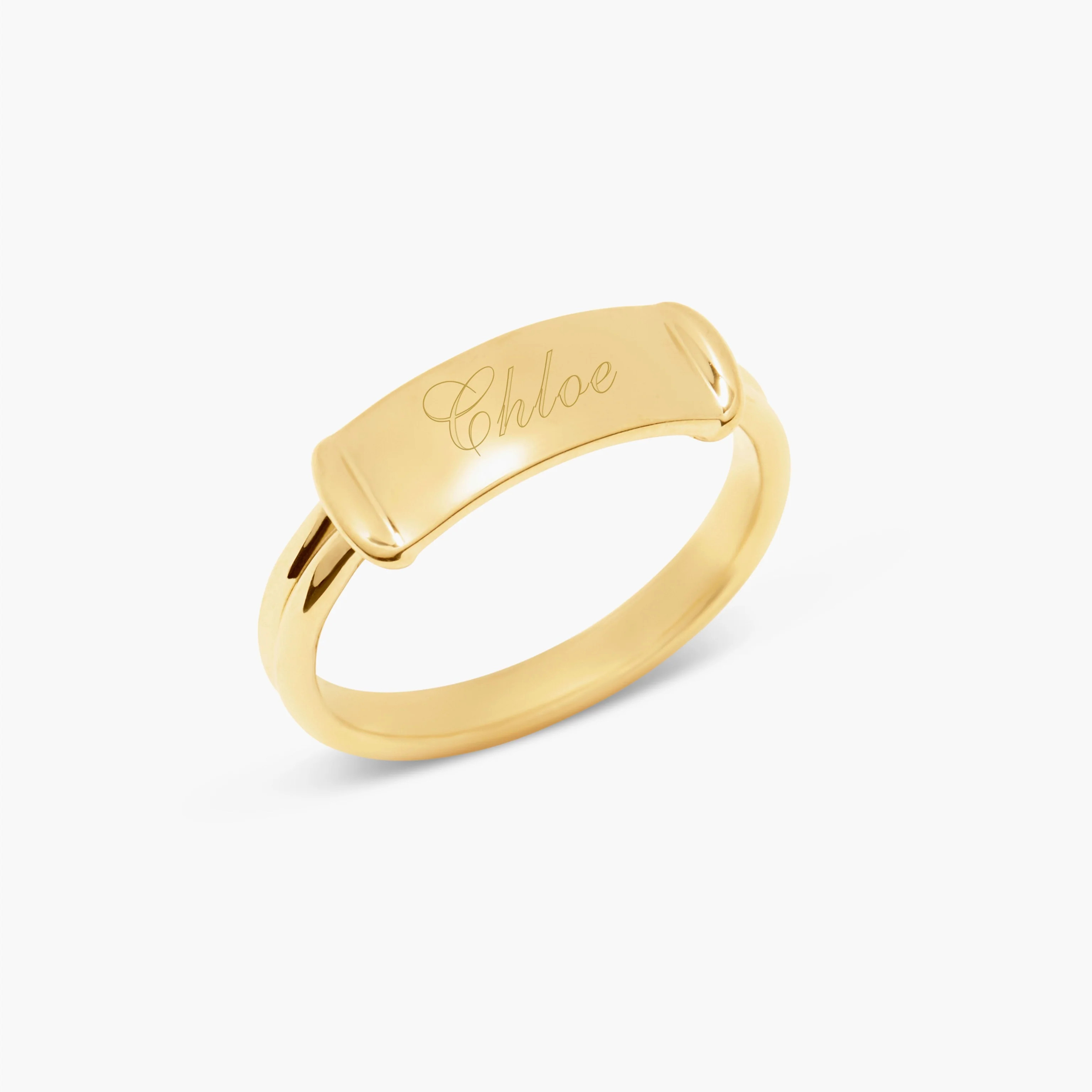 Shiloh Name Bar Ring | Brook and York