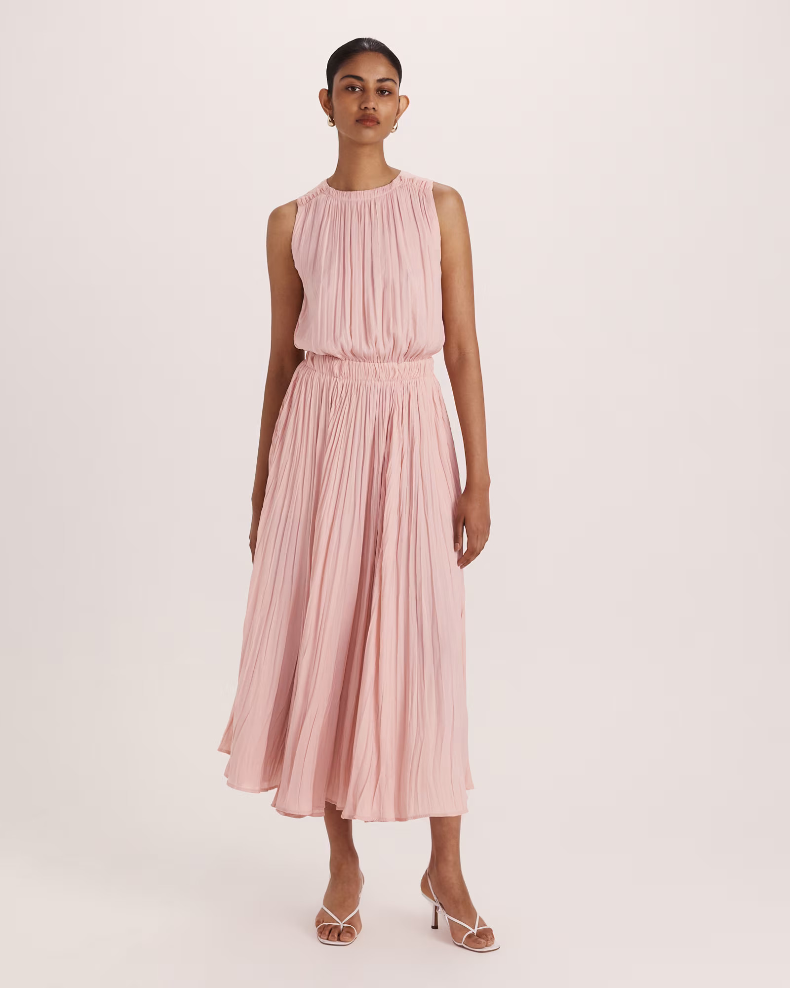 Lillian Pleated Midi Dress | SABA (Australia)