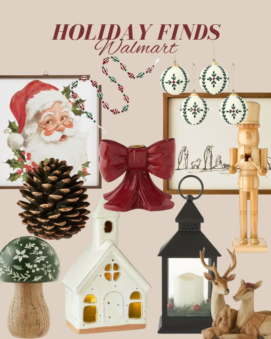 Walmart Christmas home
Walmart Christmas decorations 
Christmas home decor 


#LTKSeasonal #LTKGiftGuide #LTKHoliday
