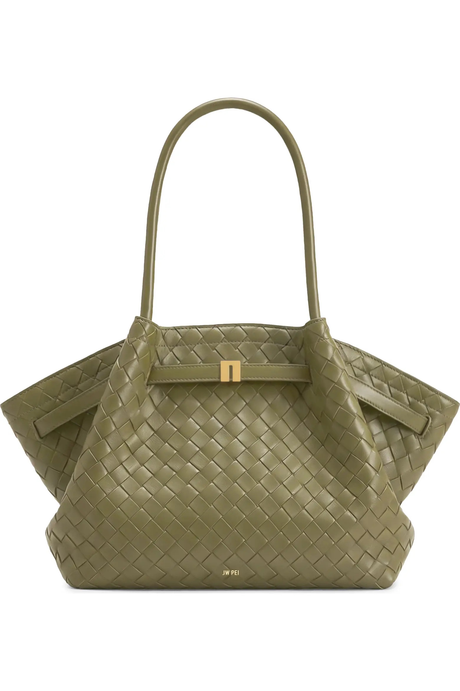 Medium Hana Woven Faux Leather Tote (Women) | Nordstrom | Nordstrom