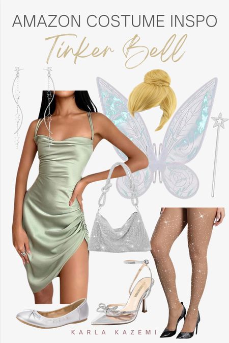 Easy DIY costume idea! Using pieces you might already have or pieces that you could use after Halloween! 

Cute Adult Tinker Bell Costume ✨🧚





Halloween costumes, women’s Halloween costumes, DIY Halloween costumes, affordable costumes, easy Halloween costume, cute Halloween costume, midsize Halloween costume, long sleeve costume, green dress, fairy costume, tinker bell costume, clear heels, silver ballet flats, silver bag, Karla Kazemi, Latina.

#LTKHalloween #LTKmidsize #LTKHoliday