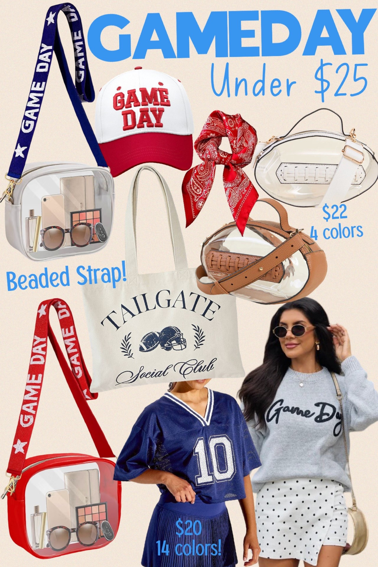Gameday gear under $25!
.

#LTKootd #LTKmomlife #LTKSeasonal