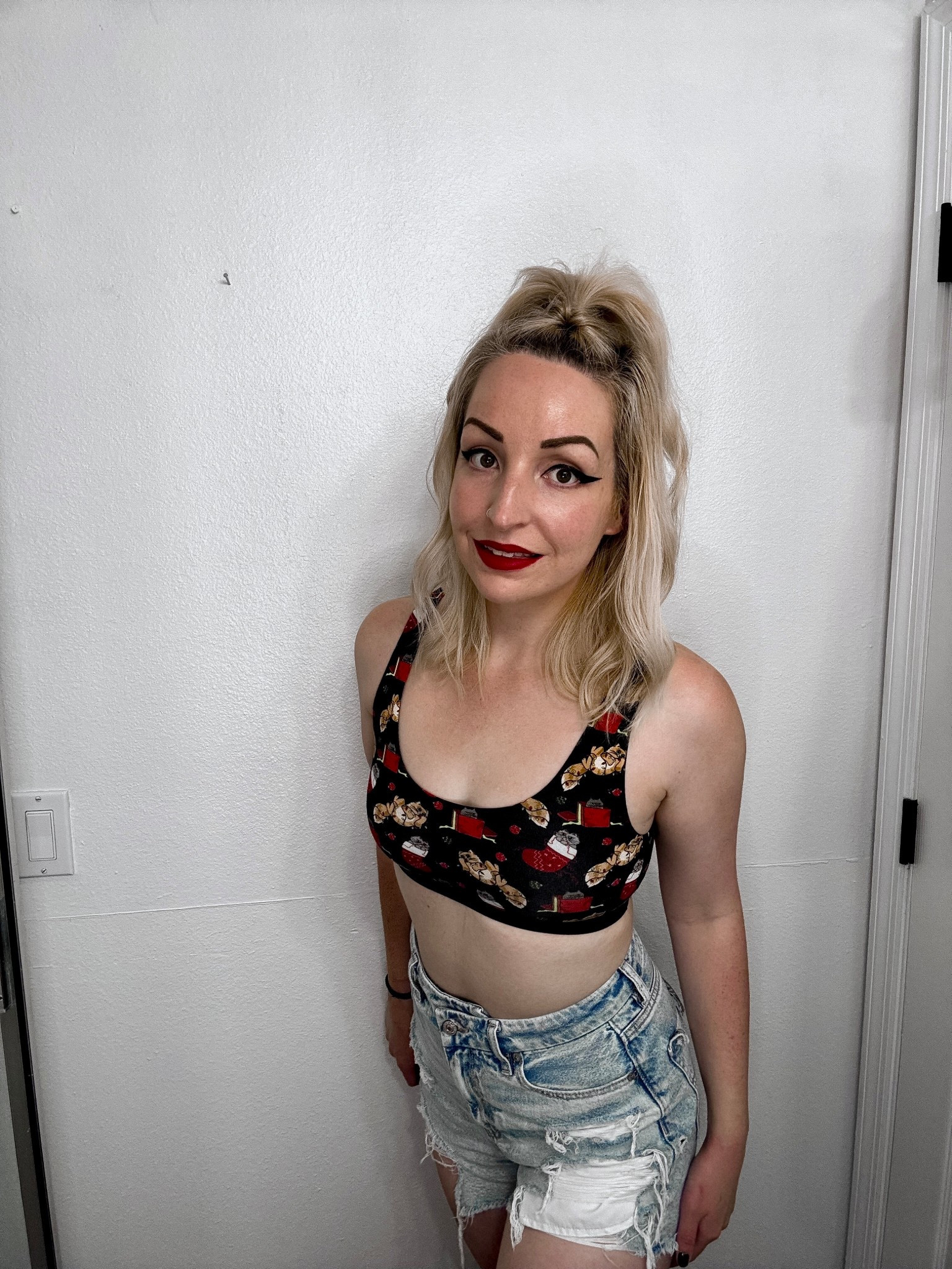 Wearing the cutest MeUndies holiday bralette. The fit is so flattering and the material is super soft. MeUndies has a 60% off sale happening right now which is perfect for stocking up on holiday prints and everyday essentials. Shop my exact style below. 

#LTKGiftGuide #LTKHoliday #LTKCyberWeek