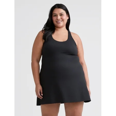 Avia Women s and Women s Plus Active Dress with Built In Bra Sizes XS-4X | Walmart (US)