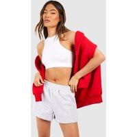 Womens Dsgn Studio Embossed Sweat Short - Grey - S | boohoo (US & Canada)