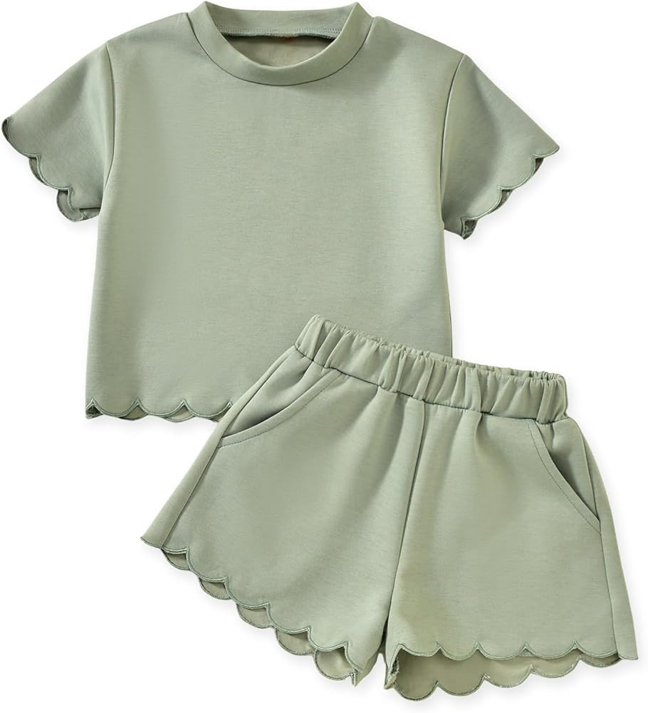 Aalizzwell Toddler Girl Summer Outfit 2-5T | Amazon (US)