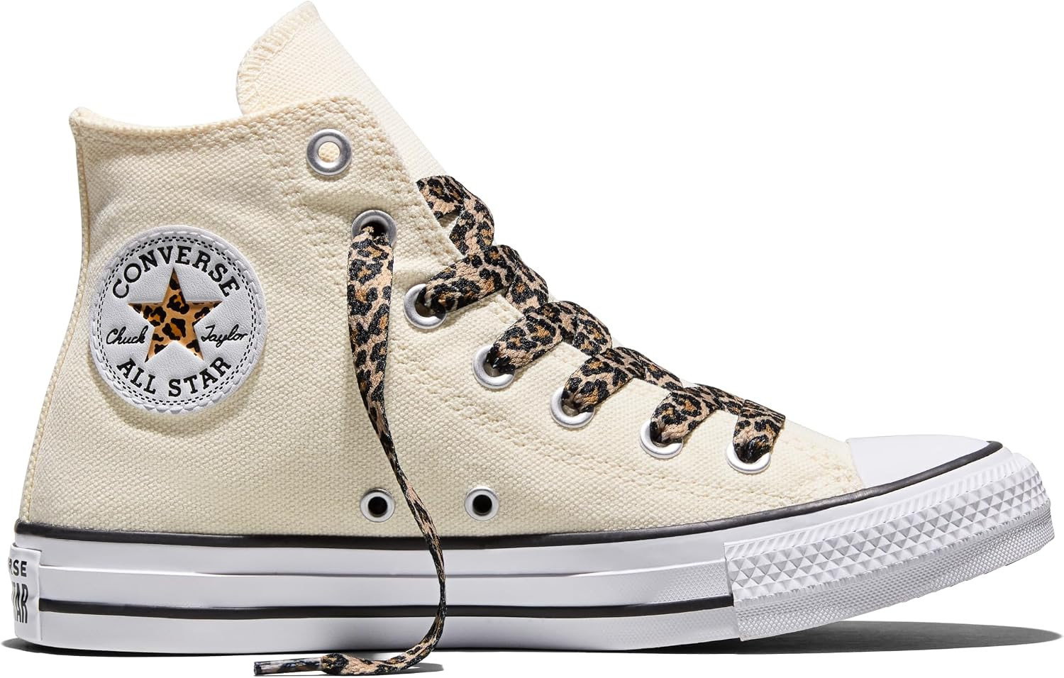 Converse Chuck Taylor All Star Leopard Laces High-Top Sneakers | Amazon (US)