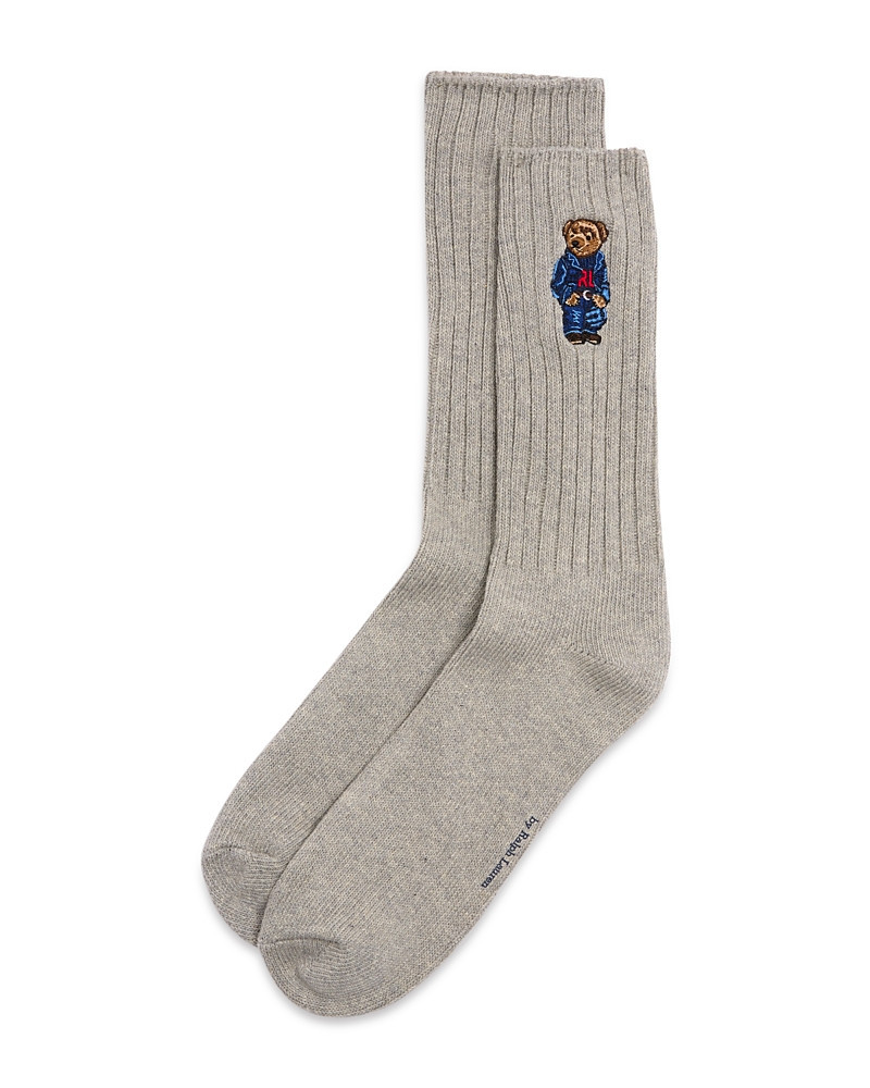 Polo Ralph Lauren Polo Denim Bear Crew Socks | Bloomingdale's (US)