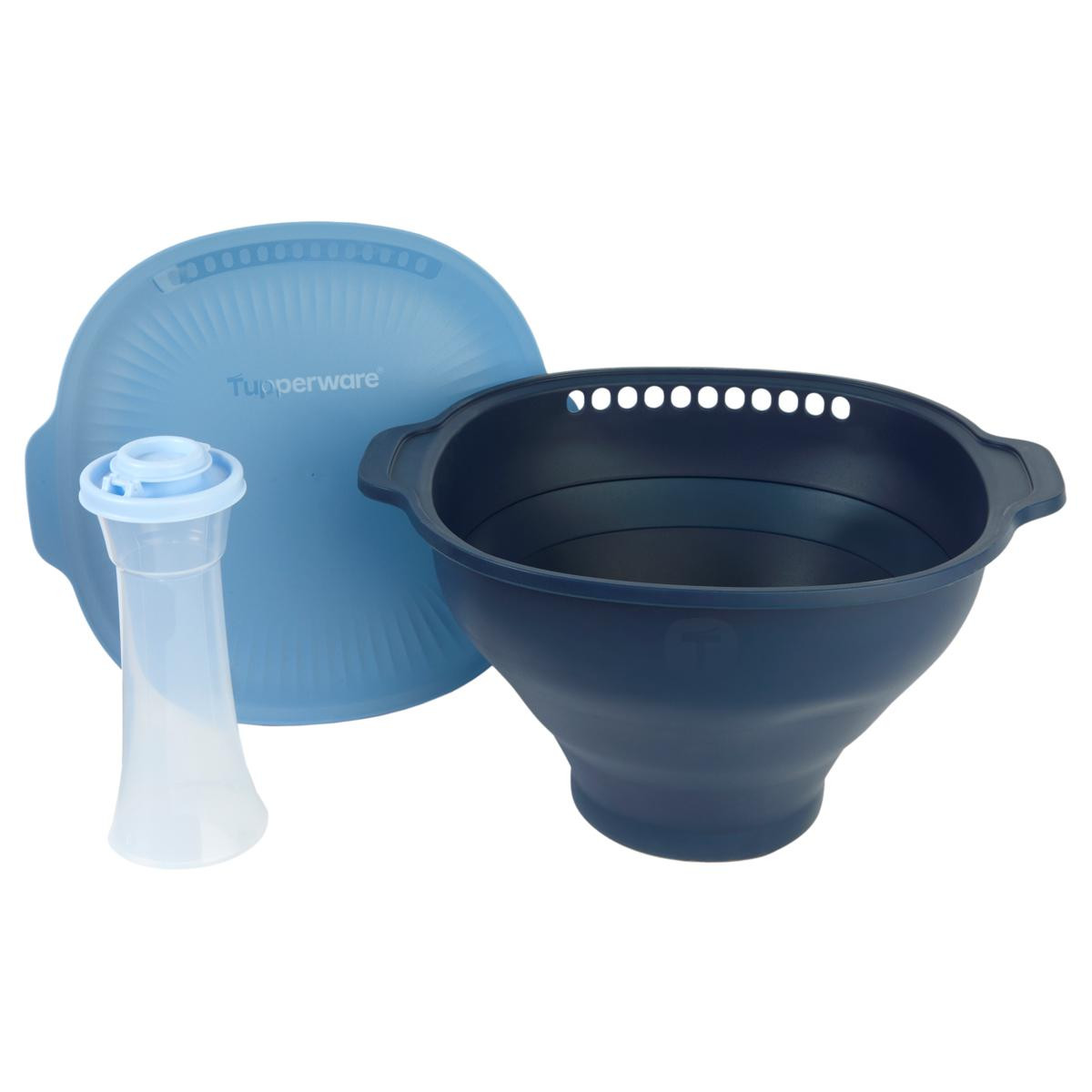 Tupperware® WOW Pop Microwave Popcorn Maker Set with Shaker | HSN