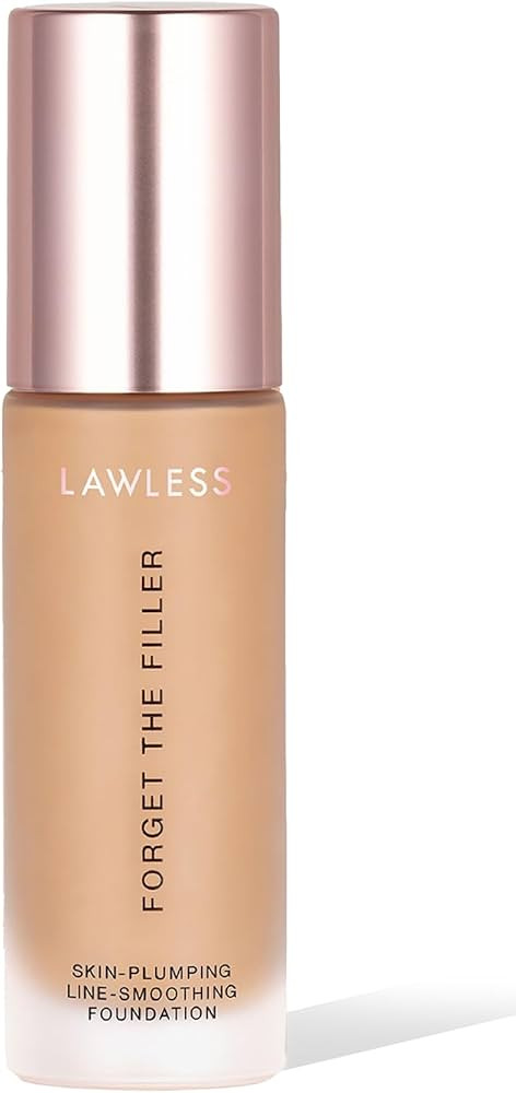 LAWLESS Women's Forget the Filler Skin-Plumping Line-Smoothing Foundation, 11M, medium with warm-... | Amazon (US)
